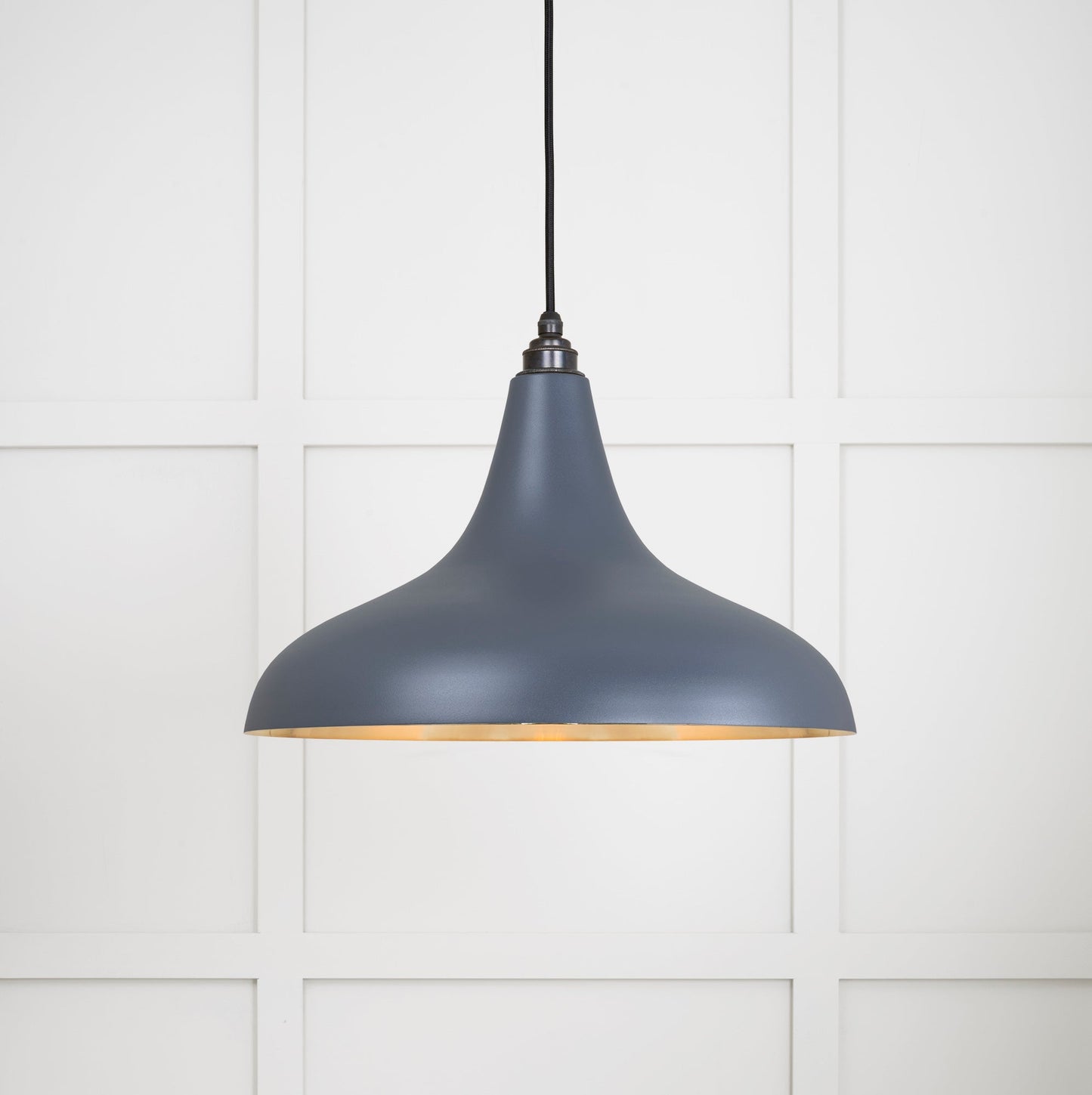 From The Anvil Smooth Brass Frankley Pendant - Hot Tub Shop