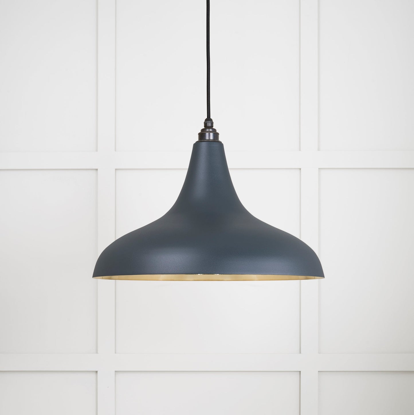 From The Anvil Smooth Brass Frankley Pendant - Hot Tub Shop