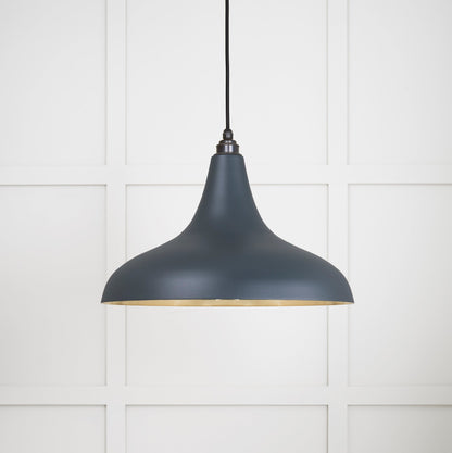 From The Anvil Smooth Brass Frankley Pendant - Hot Tub Shop