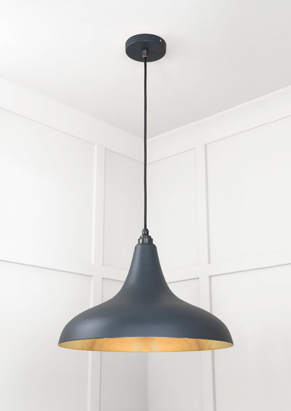 From The Anvil Smooth Brass Frankley Pendant - Hot Tub Shop