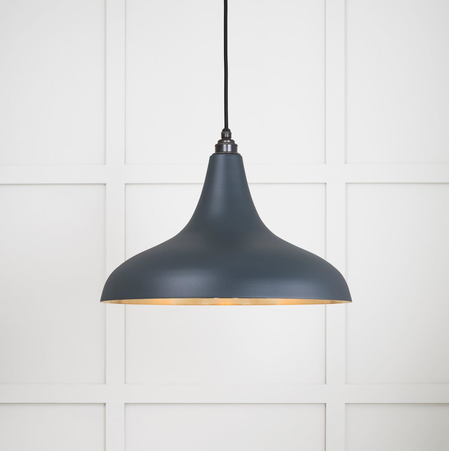 From The Anvil Smooth Brass Frankley Pendant - Hot Tub Shop