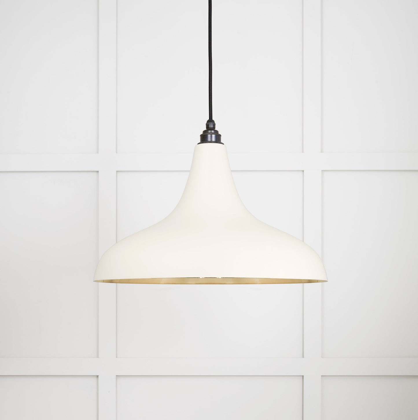 From The Anvil Smooth Brass Frankley Pendant - Hot Tub Shop