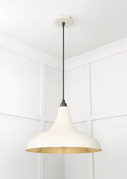 From The Anvil Smooth Brass Frankley Pendant - Hot Tub Shop