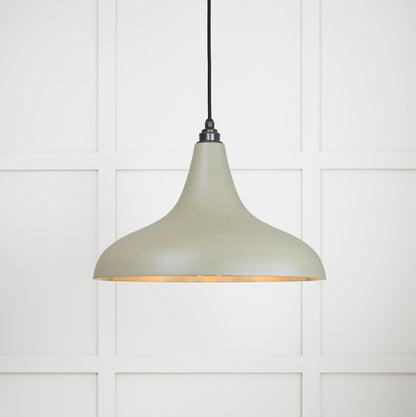 From The Anvil Smooth Brass Frankley Pendant - Hot Tub Shop
