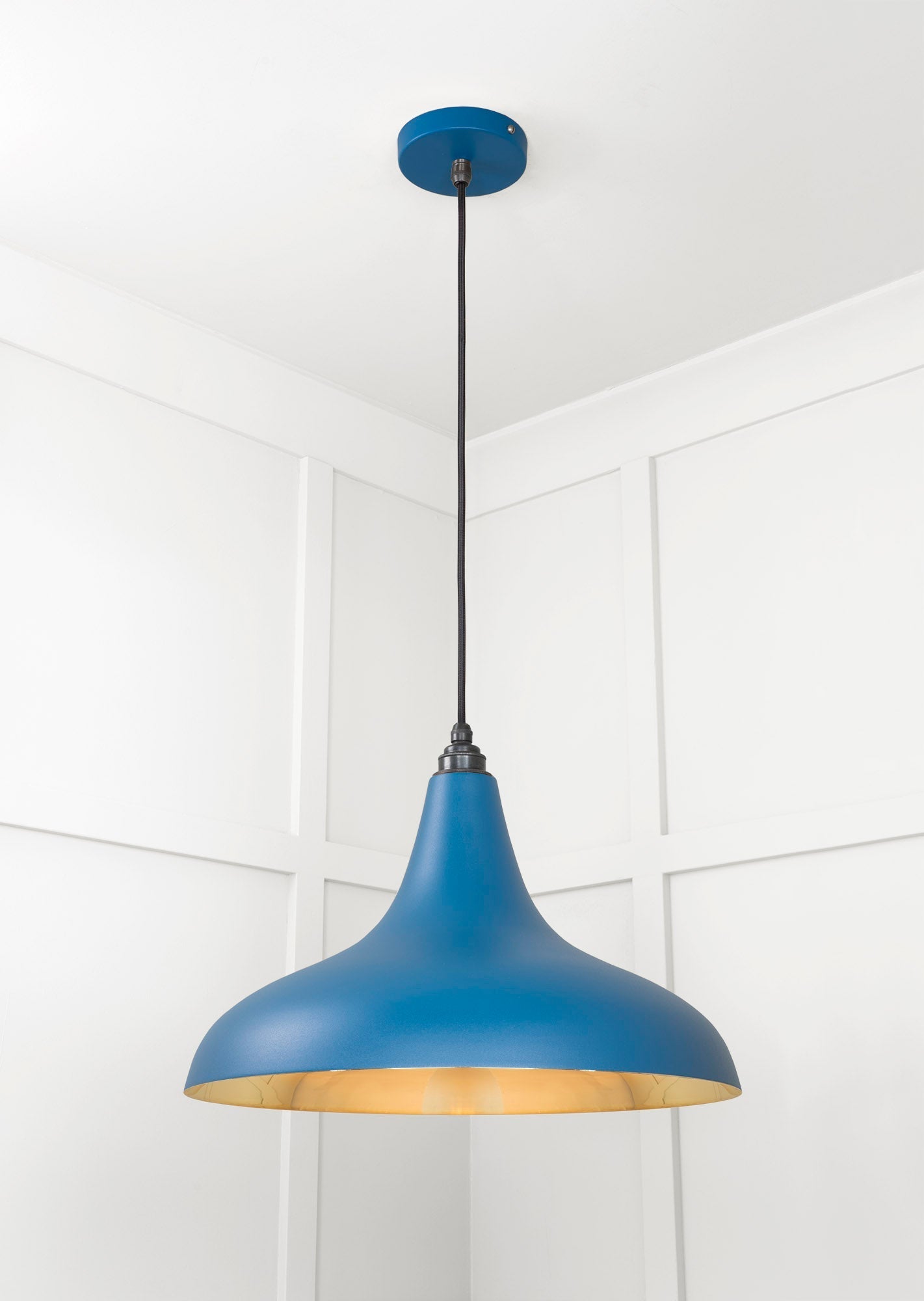 From The Anvil Smooth Brass Frankley Pendant - Hot Tub Shop