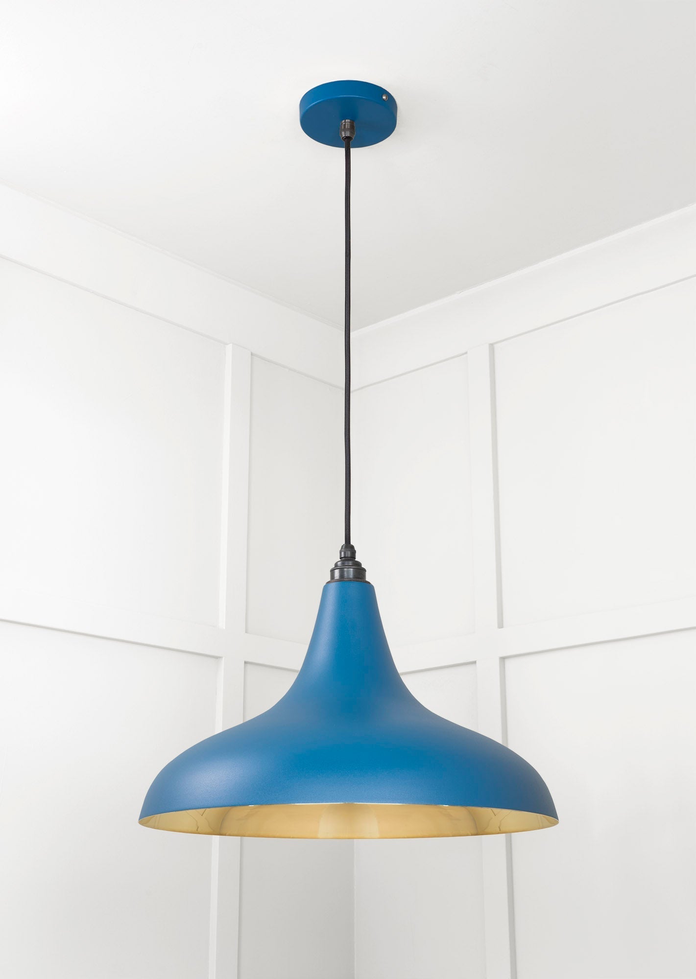 From The Anvil Smooth Brass Frankley Pendant - Hot Tub Shop