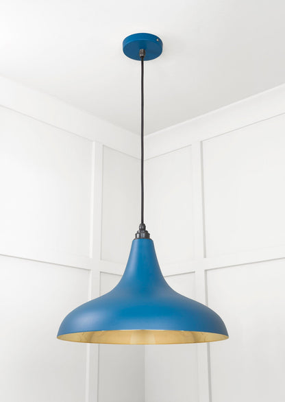 From The Anvil Smooth Brass Frankley Pendant - Hot Tub Shop
