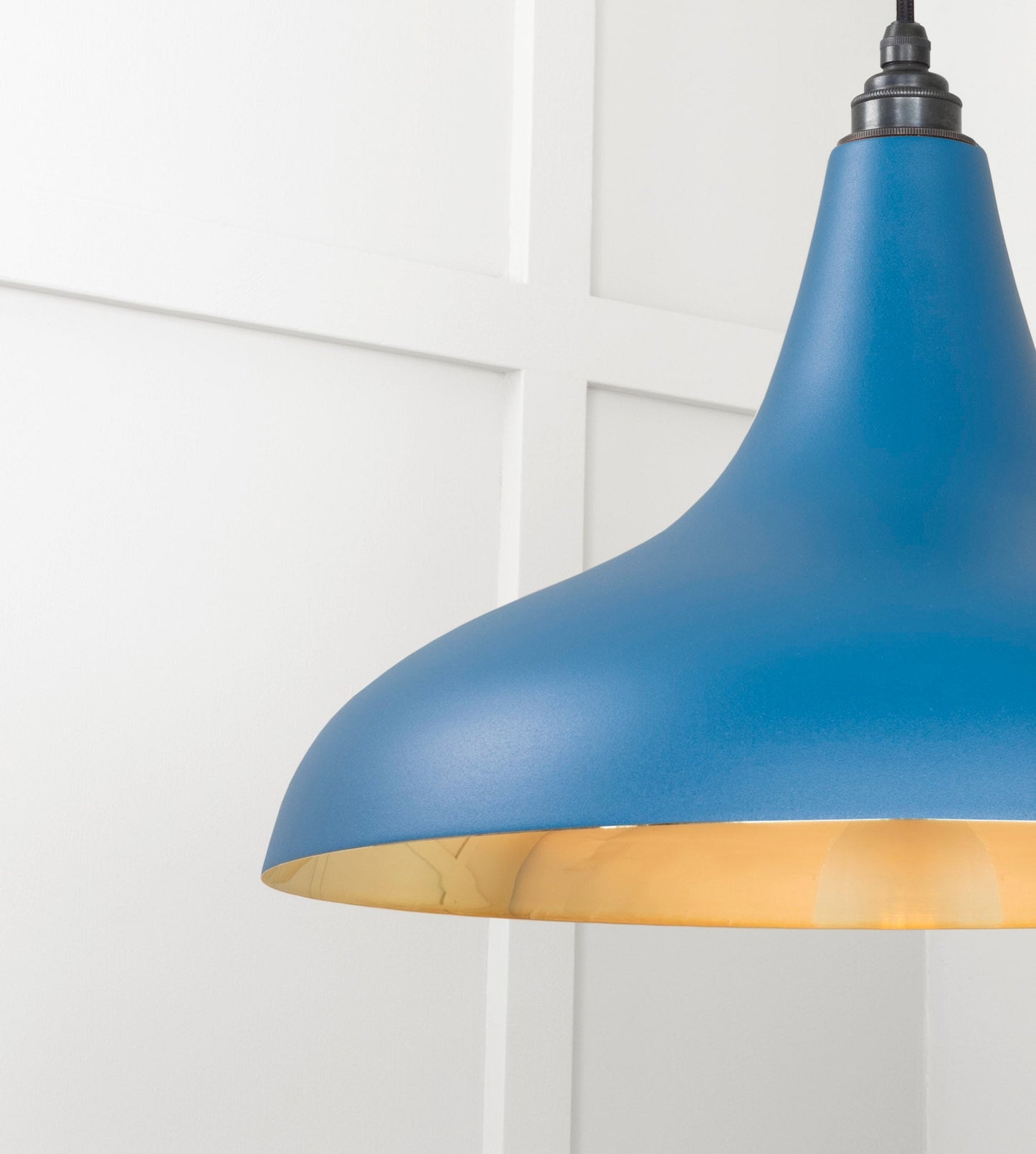 From The Anvil Smooth Brass Frankley Pendant - Hot Tub Shop