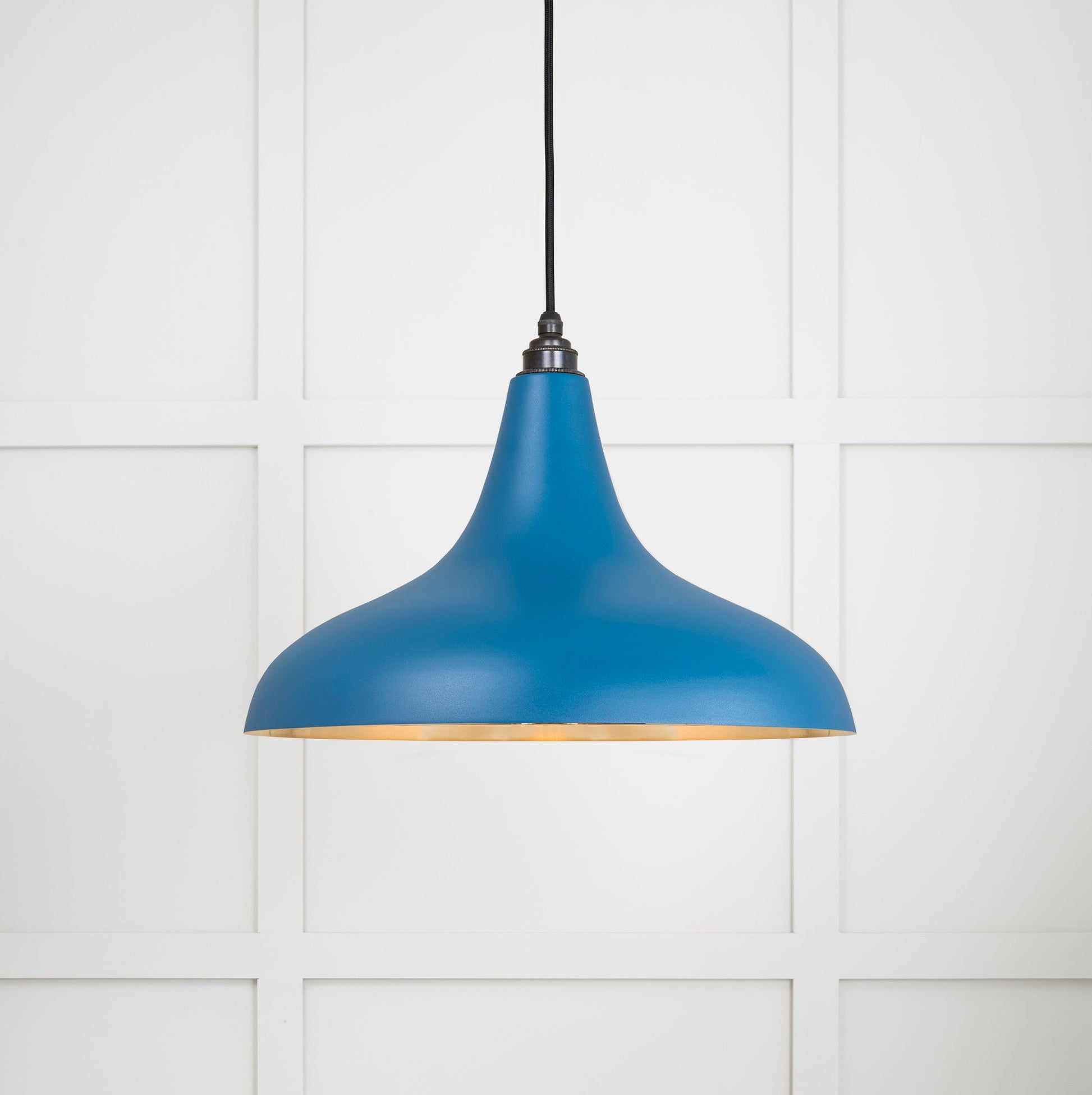 From The Anvil Smooth Brass Frankley Pendant - Hot Tub Shop