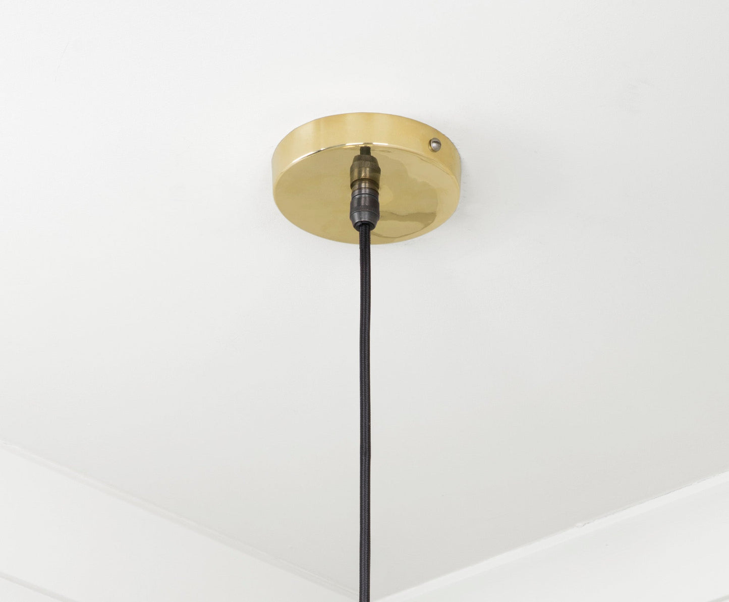 From The Anvil Smooth Brass Frankley Pendant - Hot Tub Shop