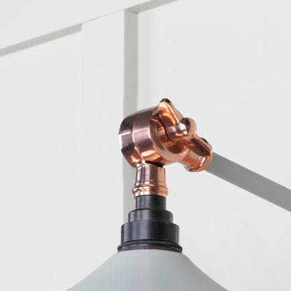 From The Anvil Smooth Copper Flora Wall Light