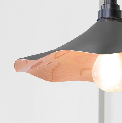 From The Anvil Smooth Copper Flora Wall Light