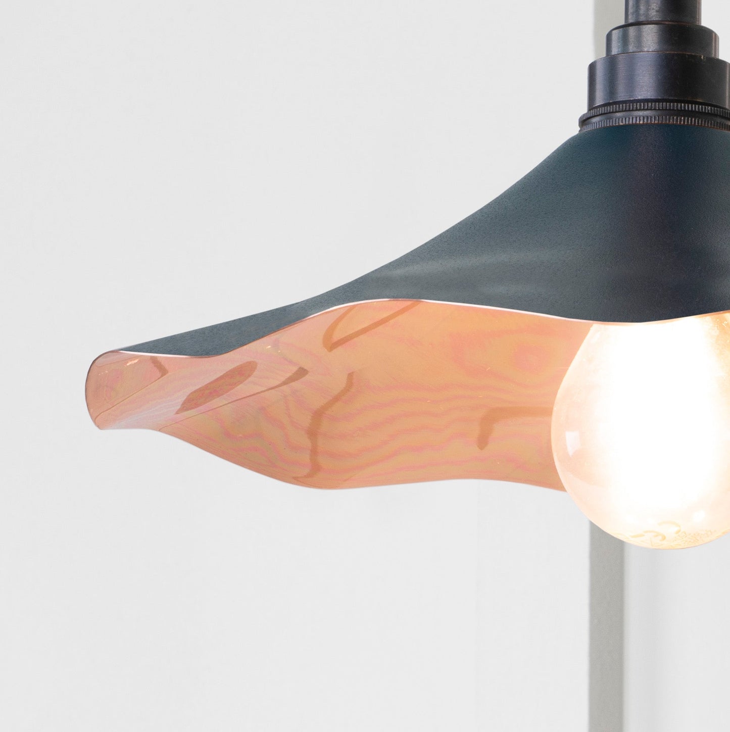 From The Anvil Smooth Copper Flora Wall Light