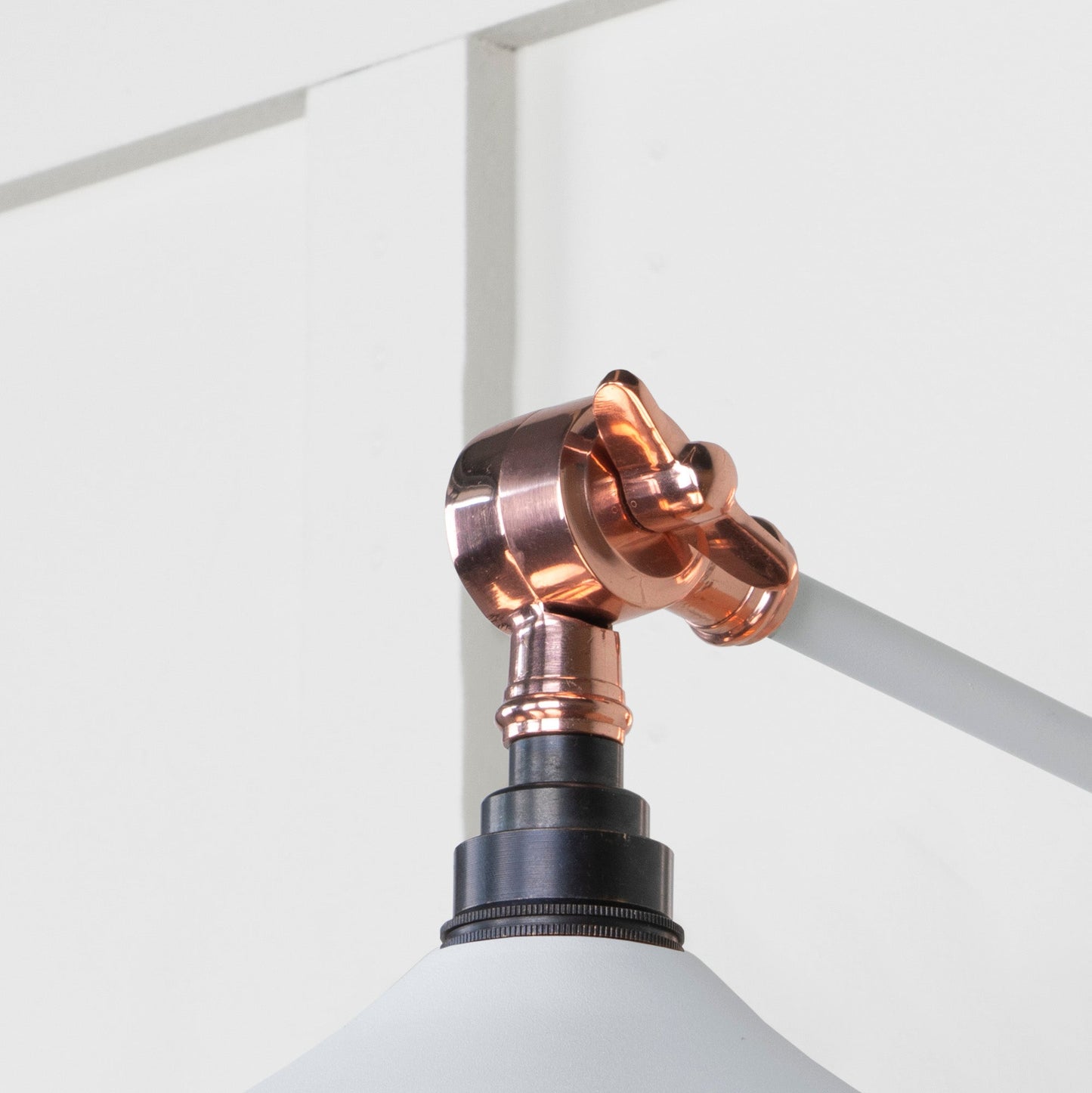 From The Anvil Smooth Copper Flora Wall Light