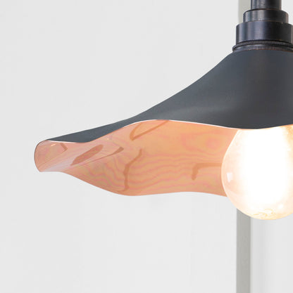 From The Anvil Smooth Copper Flora Wall Light