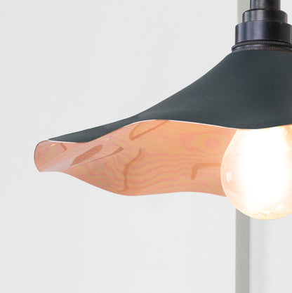 From The Anvil Smooth Copper Flora Wall Light