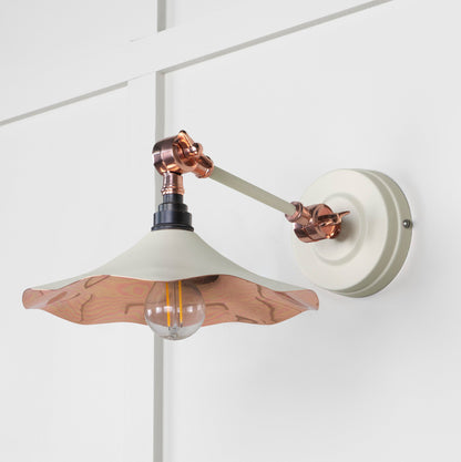 From The Anvil Smooth Copper Flora Wall Light
