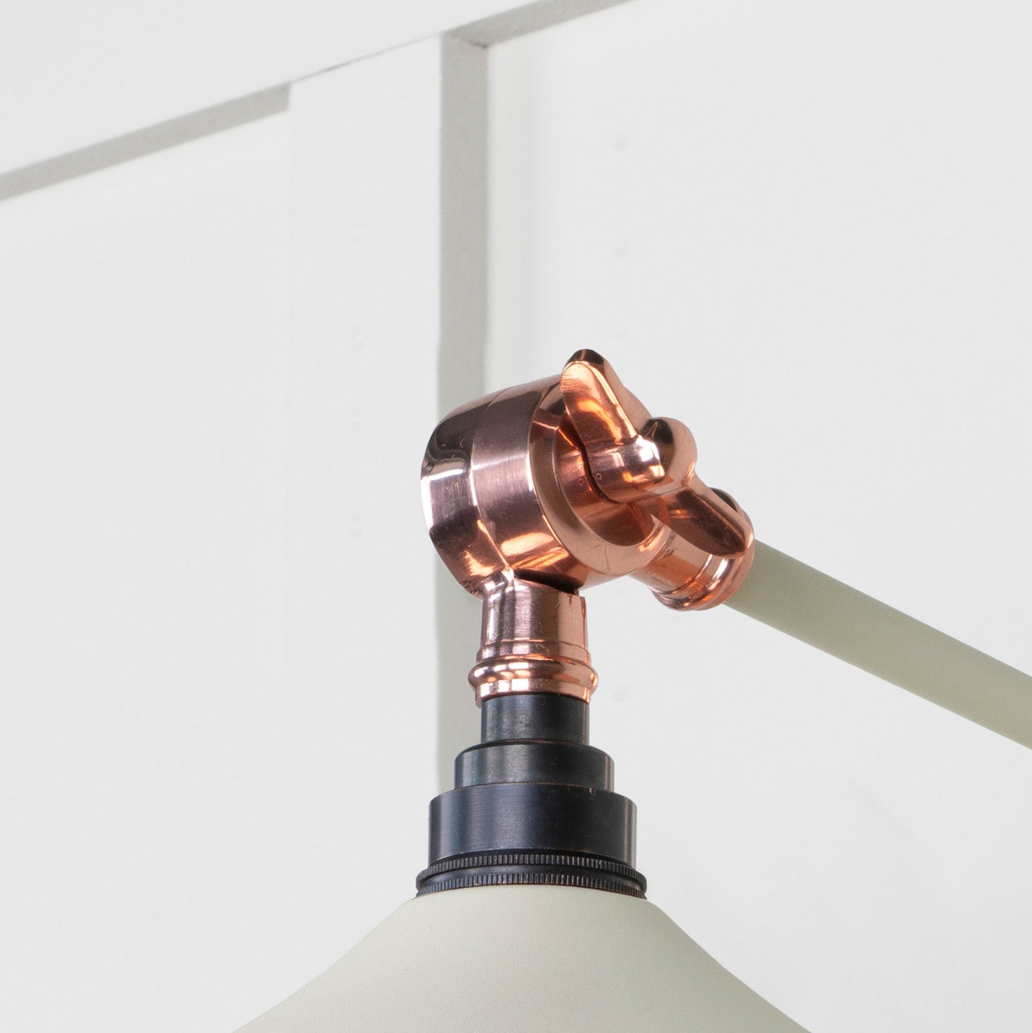 From The Anvil Smooth Copper Flora Wall Light
