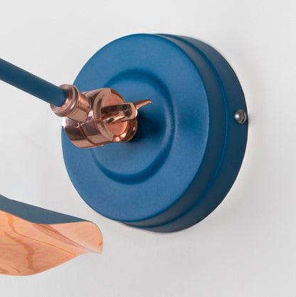 From The Anvil Smooth Copper Flora Wall Light