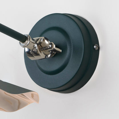 From The Anvil Smooth Nickel Flora Wall Light