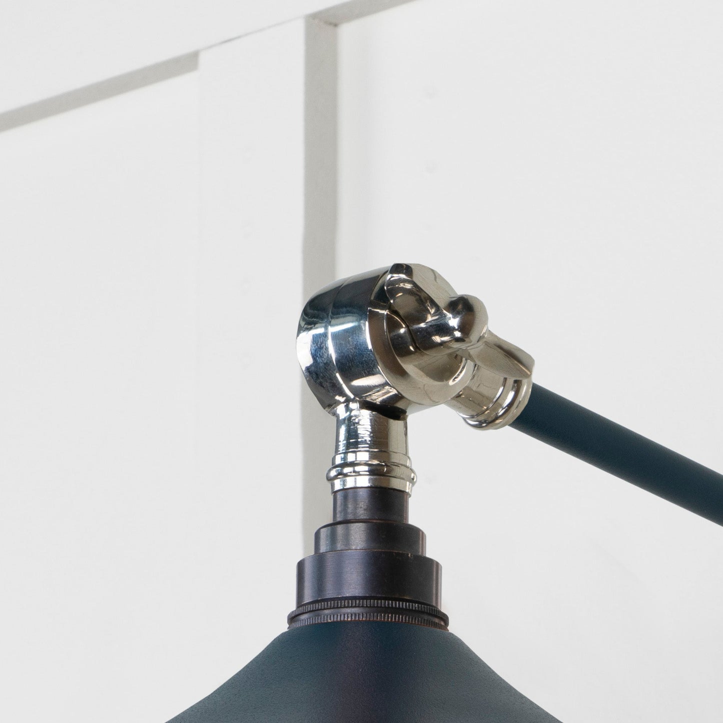 From The Anvil Smooth Nickel Flora Wall Light