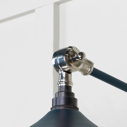 From The Anvil Smooth Nickel Flora Wall Light