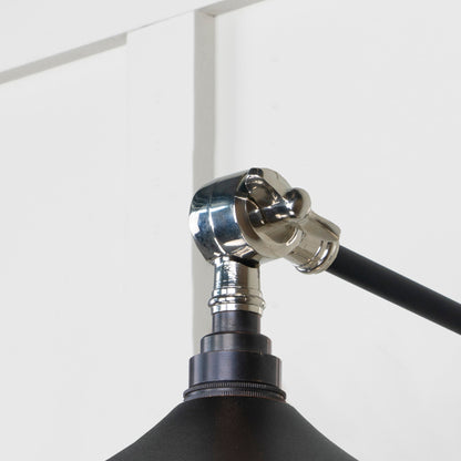 From The Anvil Smooth Nickel Flora Wall Light