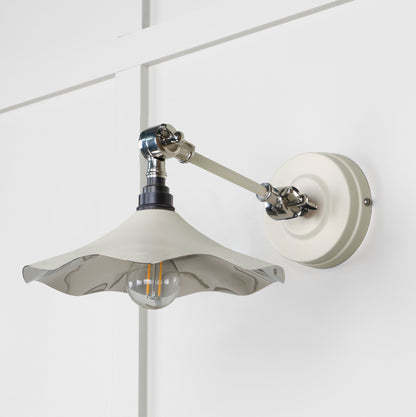 From The Anvil Smooth Nickel Flora Wall Light