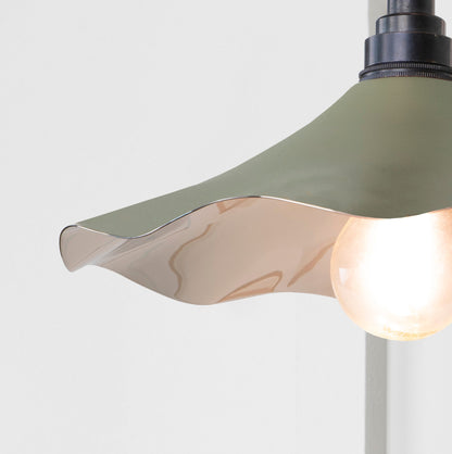 From The Anvil Smooth Nickel Flora Wall Light