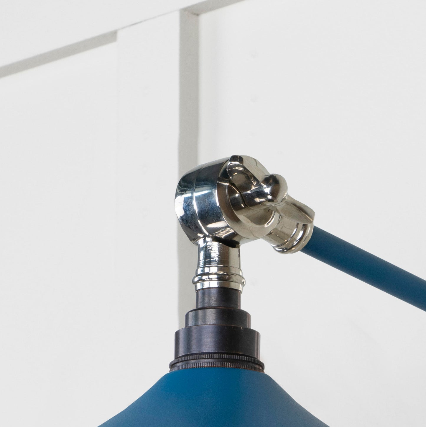 From The Anvil Smooth Nickel Flora Wall Light