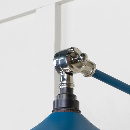 From The Anvil Smooth Nickel Flora Wall Light