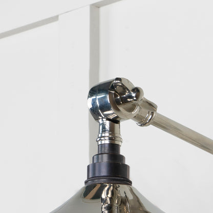 From The Anvil Smooth Nickel Flora Wall Light