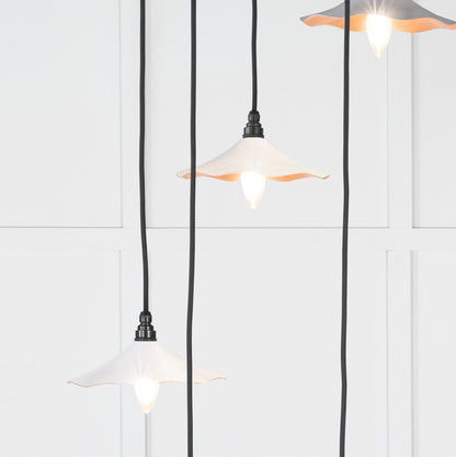 From The Anvil Smooth Copper Flora Cluster Pendant