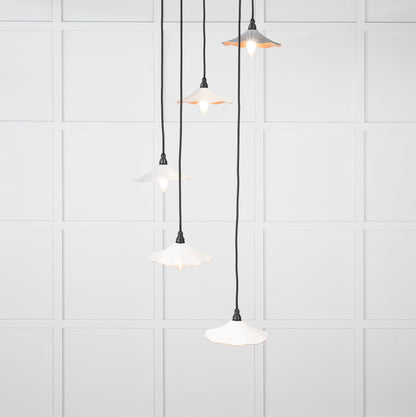 From The Anvil Smooth Copper Flora Cluster Pendant