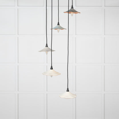 From The Anvil Smooth Copper Flora Cluster Pendant