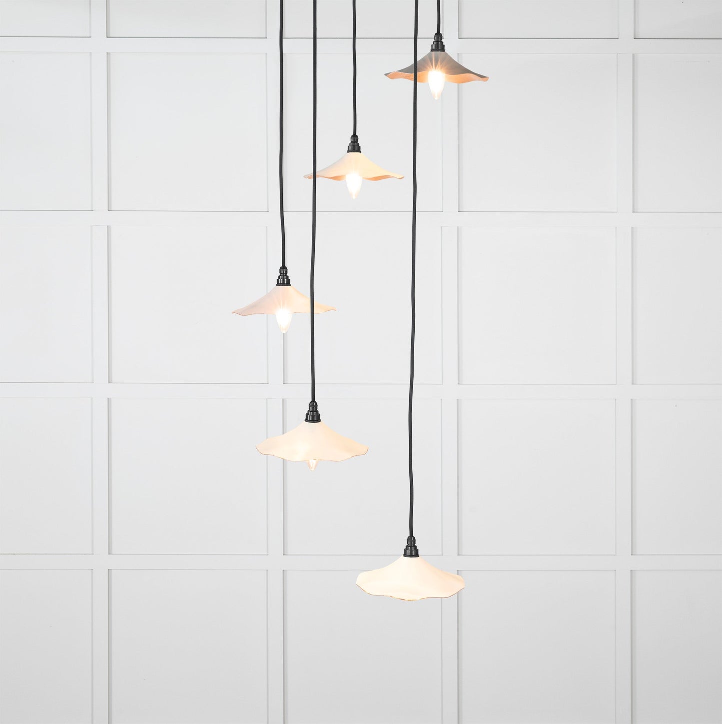 From The Anvil Smooth Copper Flora Cluster Pendant