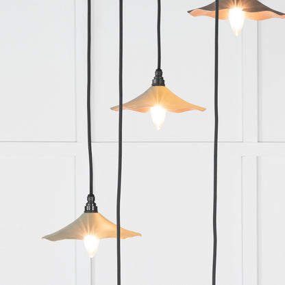 From The Anvil Smooth Copper Flora Cluster Pendant