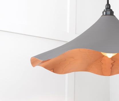 From The Anvil Smooth Copper Flora Pendant - Hot Tub Shop