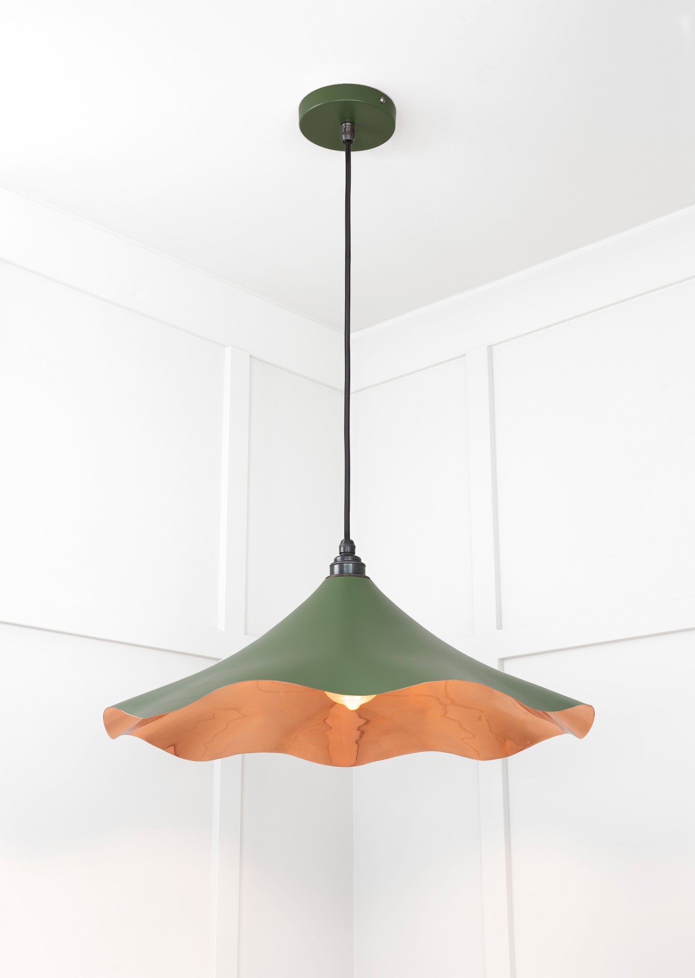 From The Anvil Smooth Copper Flora Pendant - Hot Tub Shop