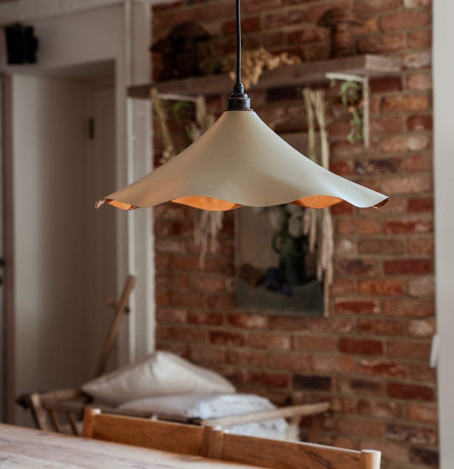 From The Anvil Smooth Copper Flora Pendant - Hot Tub Shop