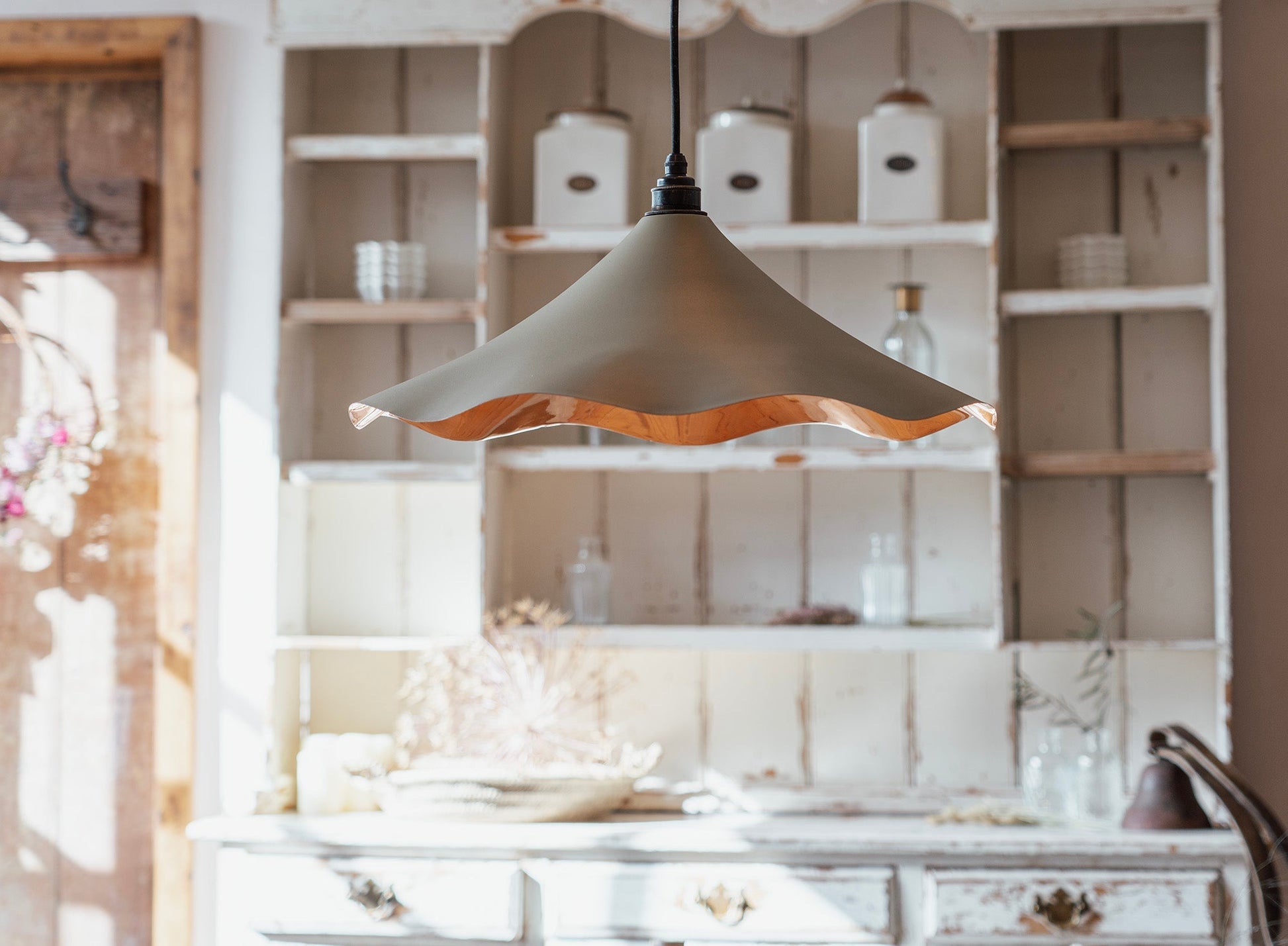 From The Anvil Smooth Copper Flora Pendant - Hot Tub Shop