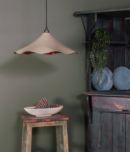 From The Anvil Smooth Copper Flora Pendant - Hot Tub Shop