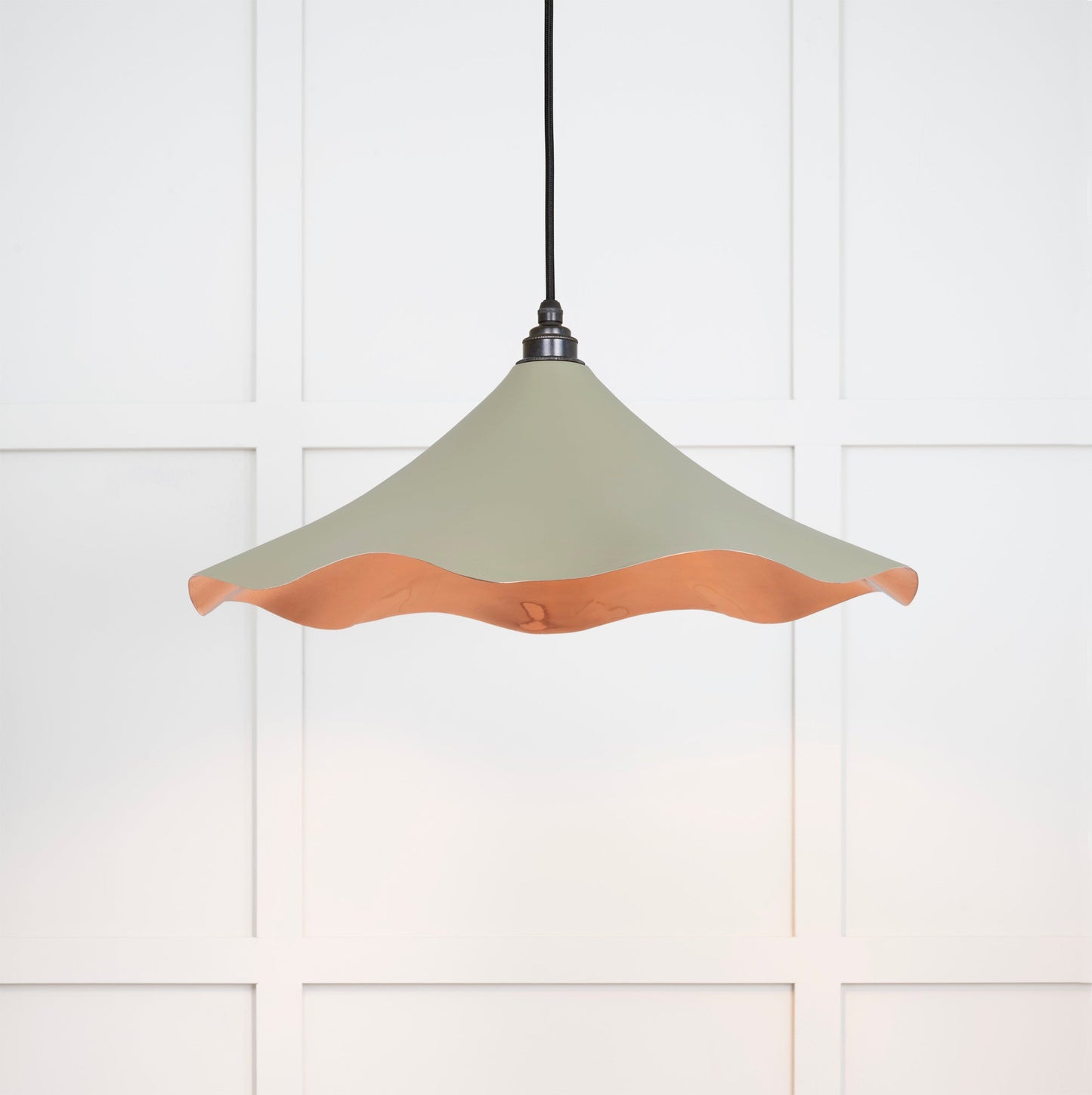 From The Anvil Smooth Copper Flora Pendant - Hot Tub Shop