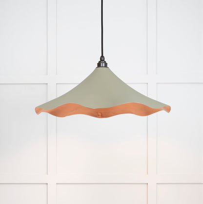 From The Anvil Smooth Copper Flora Pendant - Hot Tub Shop