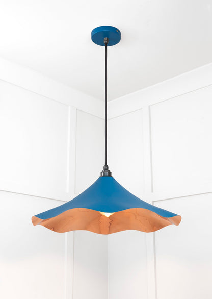 From The Anvil Smooth Copper Flora Pendant - Hot Tub Shop