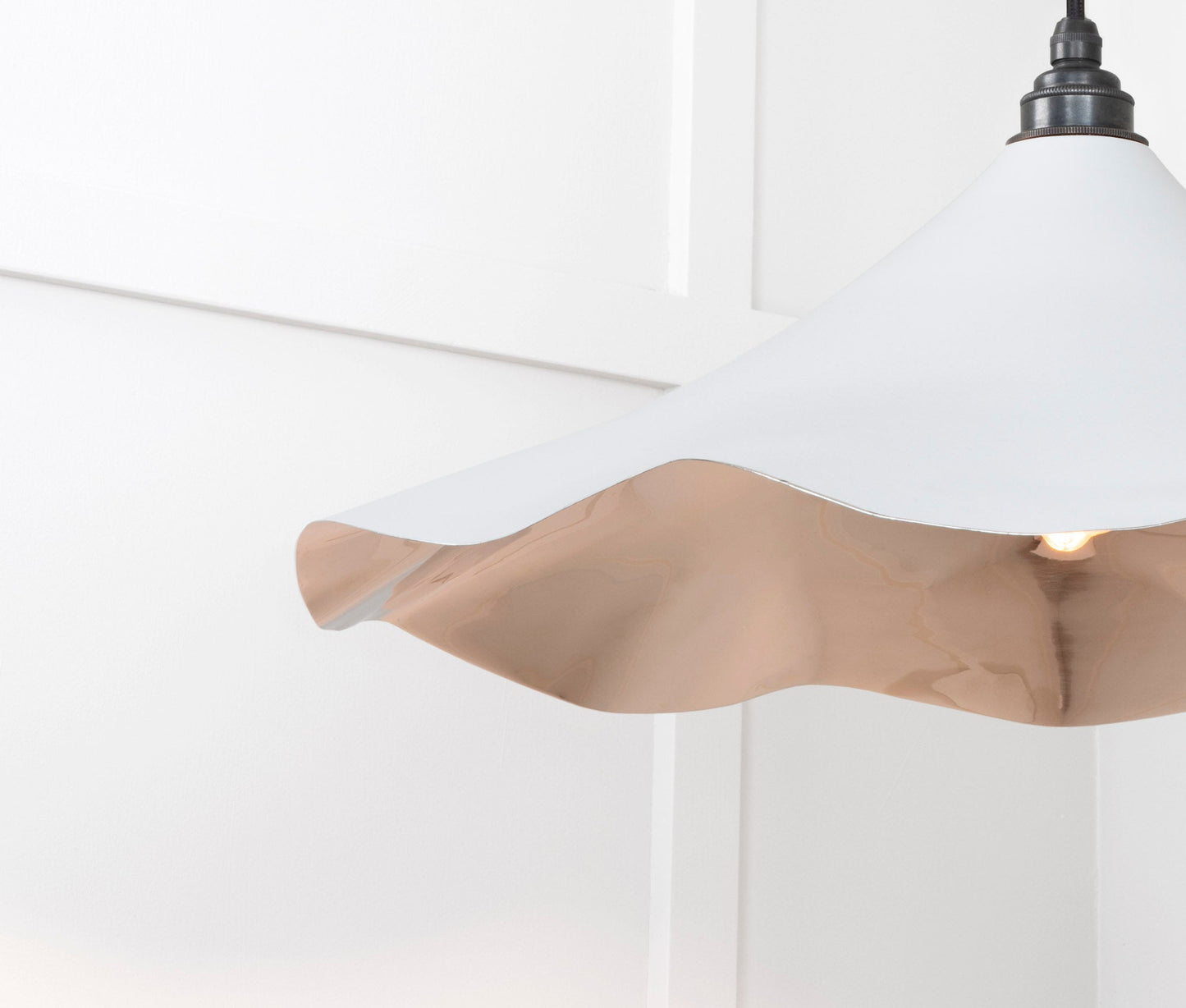 From The Anvil Smooth Nickel Flora Pendant - Hot Tub Shop