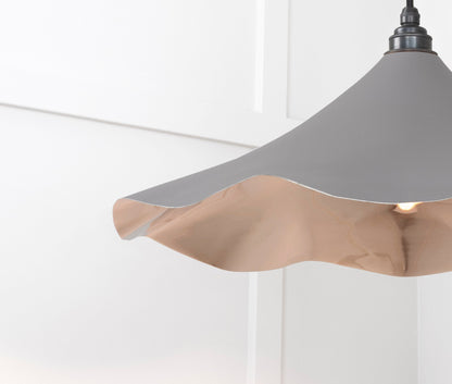 From The Anvil Smooth Nickel Flora Pendant - Hot Tub Shop