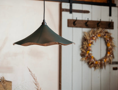 From The Anvil Smooth Nickel Flora Pendant - Hot Tub Shop