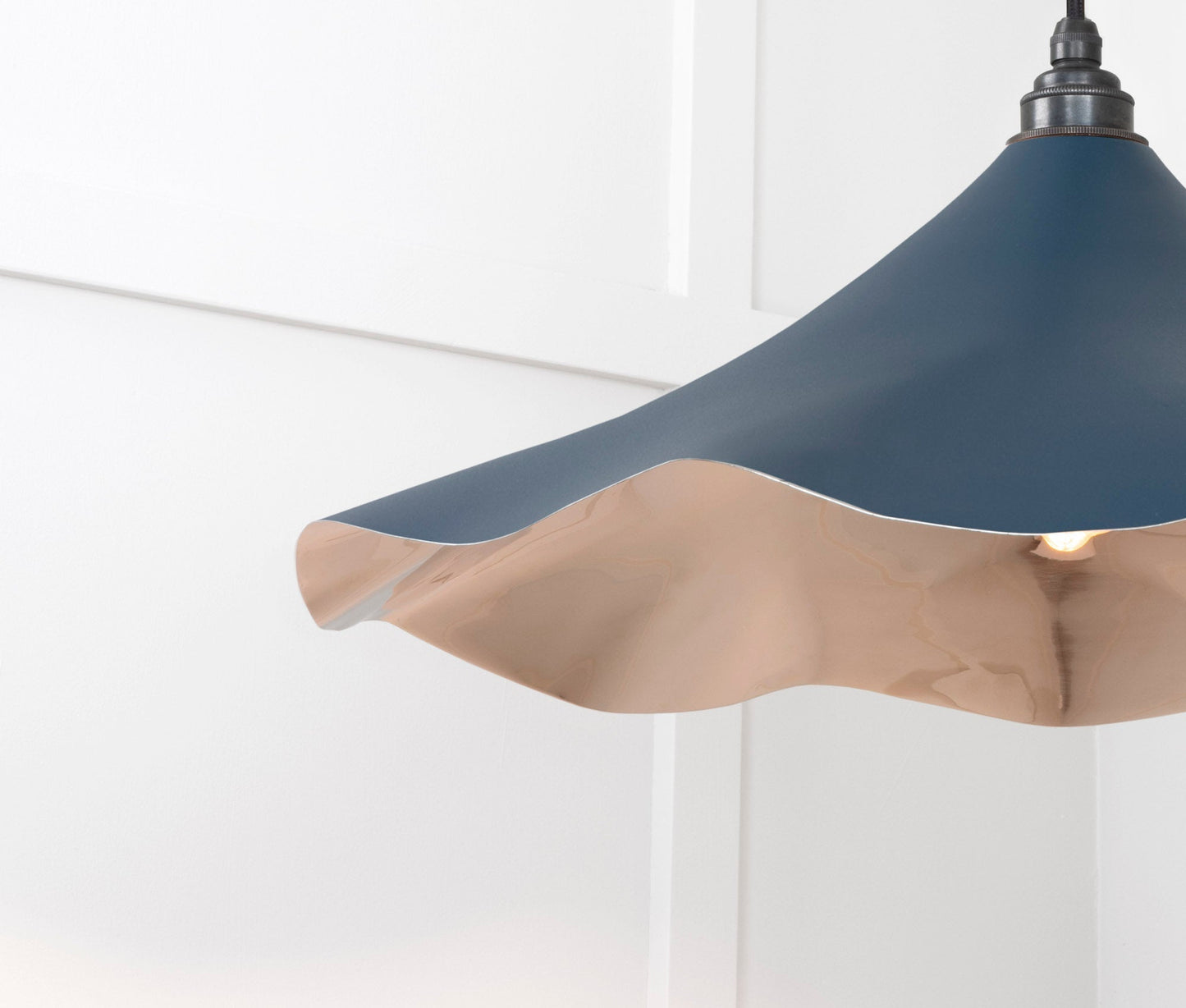 From The Anvil Smooth Nickel Flora Pendant - Hot Tub Shop