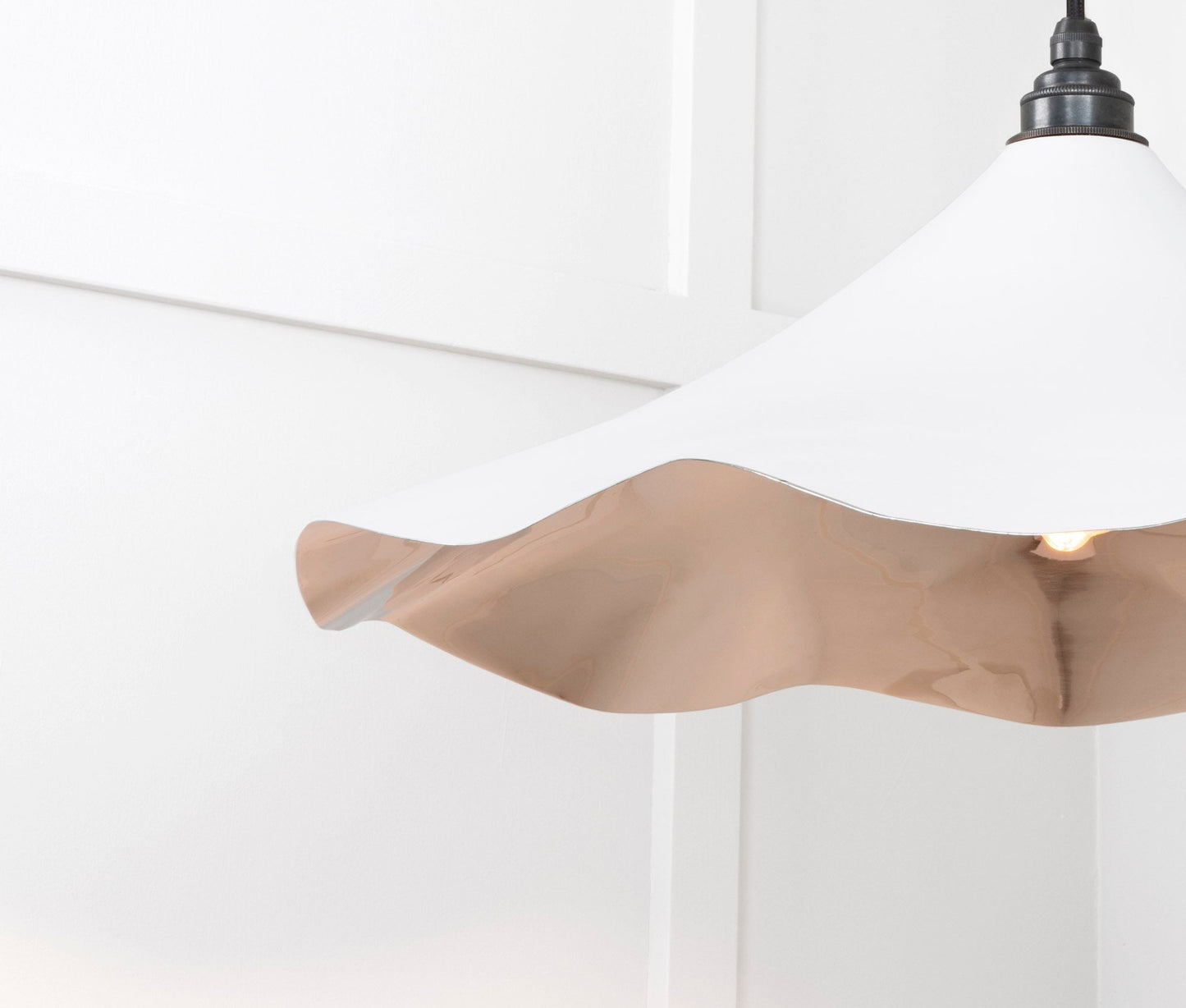 From The Anvil Smooth Nickel Flora Pendant - Hot Tub Shop